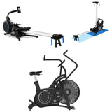 3 in 1 Cardio Workout Pack | Ski & Row Machine + Air Bike