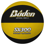 Baden SX300 Indoor/Outdoor Yellow & Black Basketball - Size 3 Image McSport Ireland