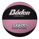 Baden SX600 Indoor/Outdoor Pink & Black Basketball - Size 6 Image McSport Ireland