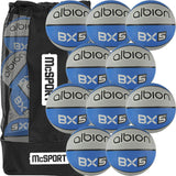 Albion BX Rubber Basketball (10 Pack with Carry Bag) | Size 5 Image McSport Ireland