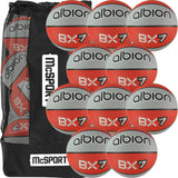 Albion BX Rubber Basketball (10 Pack with Carry Bag) | Size 7 Image McSport Ireland