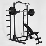 Commercial Half Rack Home Gym Set 110kg