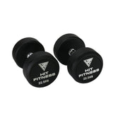 Hit Fitness Round Rubber Dumbbells | 22.5Kg