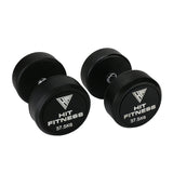 Hit Fitness Round Rubber Dumbbells | 37.5Kg