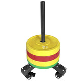 HIT FITNESS Bumper Plate Storage Trolley Image McSport Ireland