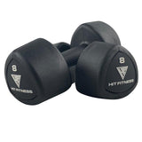 Hit Fitness Rubber Studio Dumbbell | 8Kg