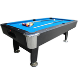 BCE 7ft Black Cat Deluxe Pool Table | Blue Image McSport Ireland