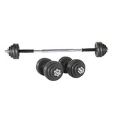 Hit Fitness Adjustable Dumbbell and Barbell Set│ 30kg