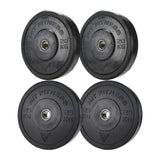 Hit Fitness Coloured Bumper Plates Bundle | 20kg & 25kg