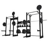 Hit Fitness E60 2 Half Rack with Storage Bay Image McSport Ireland