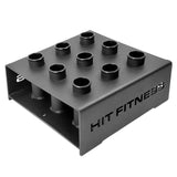 HIT FITNESS Olympic Bar Holder 9 Bars Image McSport Ireland