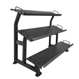 Hit Fitness Premium Hex Dumbbell Rack | 3 Tier