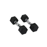 Hit Fitness Rubber Hex Dumbbells | 2kg Image McSport Ireland