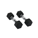 Hit Fitness Rubber Hex Dumbbells | 5kg Image McSport Ireland