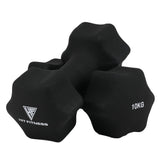 Hit Fitness Neoprene Studio Dumbbells | 10kg Pair