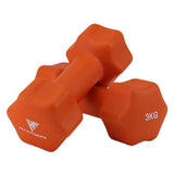 Hit Fitness Neoprene Studio Dumbbells | 3kg Pair