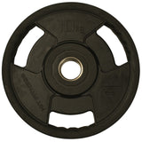 Hit Fitness Rubber Radial Olympic Weight Discs | 10kg Image McSport Ireland