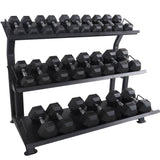 Home Gym Hex Dumbbells Pack - 12 Pairs | 5kg to 25kg