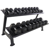 Home Gym Hex Dumbbells Pack - 9 Pairs | 5kg to 25kg