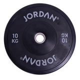 Jordan Fitness HG Black Rubber Bumper Plate 10kg