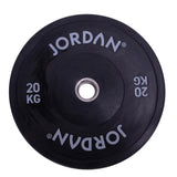 Jordan Fitness HG Black Rubber Bumper Plate 20kg