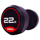 Jordan Fitness Classic Rubber Dumbbells 22.5kg Image McSport Ireland