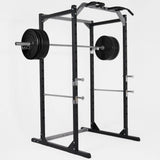 Hit Fitness Athletic Pack 120kg | F100 Rack & Black Bumper Plates