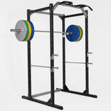 Hit Fitness Athletic Pack 120kg | F100 Rack & Coloured Bumper Plates