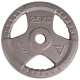 Olympic Cast Iron Tri-Grip Disc | 25kg Image McSport Ireland