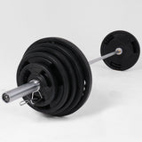 Hit Fitness 120kg Performance Weight Set | Radial Plates and Barbell