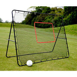 Precision Training Pro Jumbo Rebounder 9ft x 7ft with Red Square Target