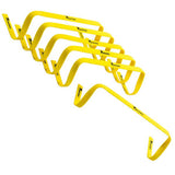 Precision 6" High Flat Hurdles Set - Yellow | 6 Pack Image McSport Ireland