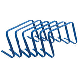 Precision 12" High Flat Hurdles Set (Blue) | 6 Pack Image McSport Ireland