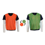 Precision Mesh Reversible Bib Orange & Green | Infants (2-3 Years)